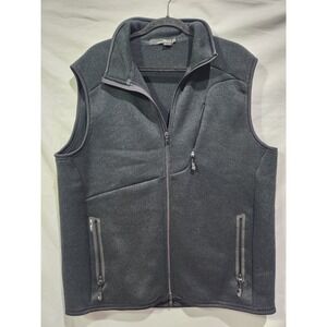 Ralph Lauren RLX Golf Black Full Zip Fleece Lined Vest‎ XL
